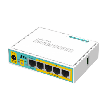 MIKROTIK RB750UPR2 ROUTERBOARD HEX POE LITE 650MHZ CPU 64MB RAM L4