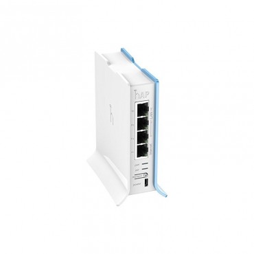 MIKROTIK HAP LITE 4XLAN 32MB RAM 2X2 ANTENAS INTEGRADAS ROUTEROS L4