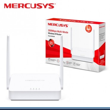 MERCUSYS MW302R ROUTER 300MBPS N MULTIMODO 2 ANTENAS
