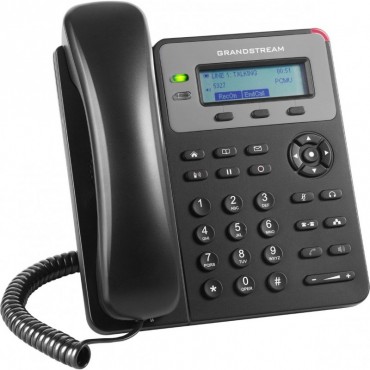 GRANDSTREAM GXP1610 TELEFONO IP 1 LINEA  LCD 132X48, 2 RJ-45 10/100, ALTAVOZ.