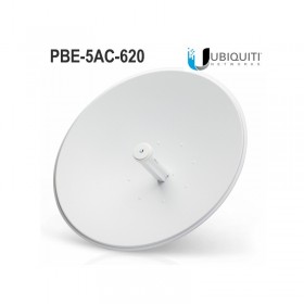 UBIQUITI PBE-5AC-620 POWERBEAM 5AC 450MBPS 802.11AC 24DBM ANT 29DBI  POE GIGA 24V.