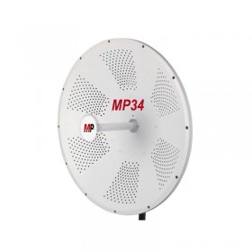 AIRPOINT MP34 MP-D6G34M2-PRO ANTENA DISH 34DBI 4900-6500MHZ H V POLARIZATION 2 N-FEMALE