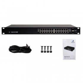 UBIQUITI ES-24-500W SWITCH EDGE POE 24 PORT 500W GIGABIT ADMINISTRABLE
