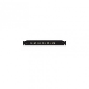 UBIQUITI ER-8 ROUTER GIGABIT 8 PORTS 2 GB DDR3 RAM 60 W 24V 2.5A