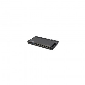 MIKROTIK RB5009UG+S+IN - CPU 4 NÚCLEOS, 1 SFP+, SOLO ROUTEROS V7 · 7 PUERTOS GIGABIT, 1 MULTIG