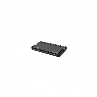 MIKROTIK RB5009UG+S+IN - CPU 4 NÚCLEOS, 1 SFP+, SOLO ROUTEROS V7 · 7 PUERTOS GIGABIT, 1 MULTIG
