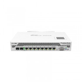 MIKROTIK CCR1009-7G-1C-1S+PC CLOUD CORE ROUTER 1GHZ CORE LV6 RAM2GB 1SFP