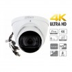 DAHUA HDW2802T-Z-A /8MP/DOMO/MOTORIZADO/STARLIGHT/MIC/IR60M/IP67