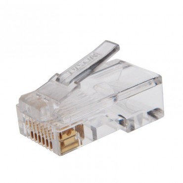 DIXON CONECTOR PLUG CAT6 APANTALLADO RJ45 CAJA X100U