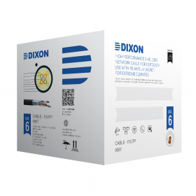 DIXON 9067 CABLE RED CAT6 PURO COBRE STP EXTERIORES UV 305M