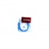 DIXON PATCH CORD CAT5E LSZH 1M AZUL.