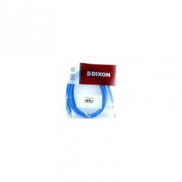 DIXON PATCH CORD CAT5E LSZH 1M AZUL.