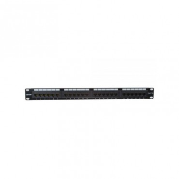 DIXON P24T-K11-C6C PATCH PANEL CAT6 24 PUERTOS CON JACK TIPO 110