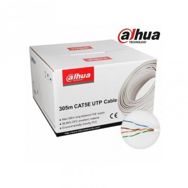 DAHUA DH-PFM920I-5EUN CABLE RED CAT5 305MTS PURO COBRE VIDEO/DATOS