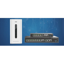 GRANDSTREAM GCC6010 4 EN 1: FIREWALL, ROUTER, PBX IP, SWITCH GIGABIT DE 5 PUERTOS (4 POE) Y 2 PUERTOS SFP 2.5 GIGABIT
