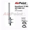 AIRPOINT OP13M2 5.8 - AIRPO5G13M2-PRO ANTENA OMNI 13DBI 2X2  MIMO 2 POL