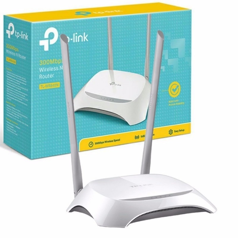 TP-LINK TL-WR840N ROUTER WIFI 2ANT 300 MBPS LAN LAN - Main Image